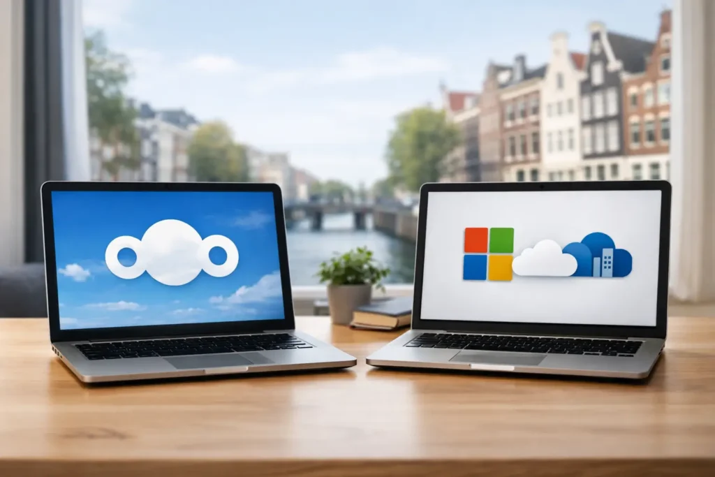 Nextcloud versus Microsoft 365 uitgelegd